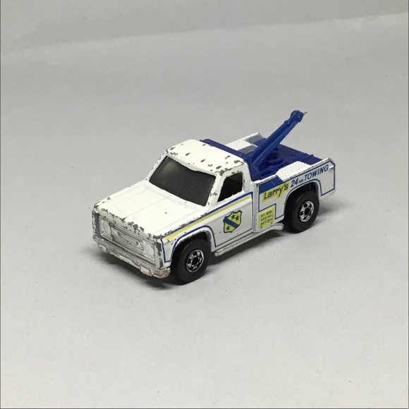 Vintage Hot Wheels Mattel 1974 Larry’s 24hr Towing Matchbox Car - Picture 8 of 8